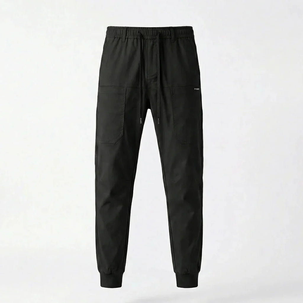 Pantalon Cargo Confortable Élastique à Grandes Poches